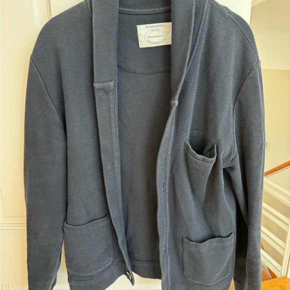 Patrick Ervell Cardigan Navy Amazing